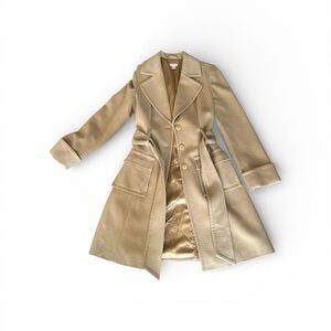 Halogen Classic Tan wool Coat
